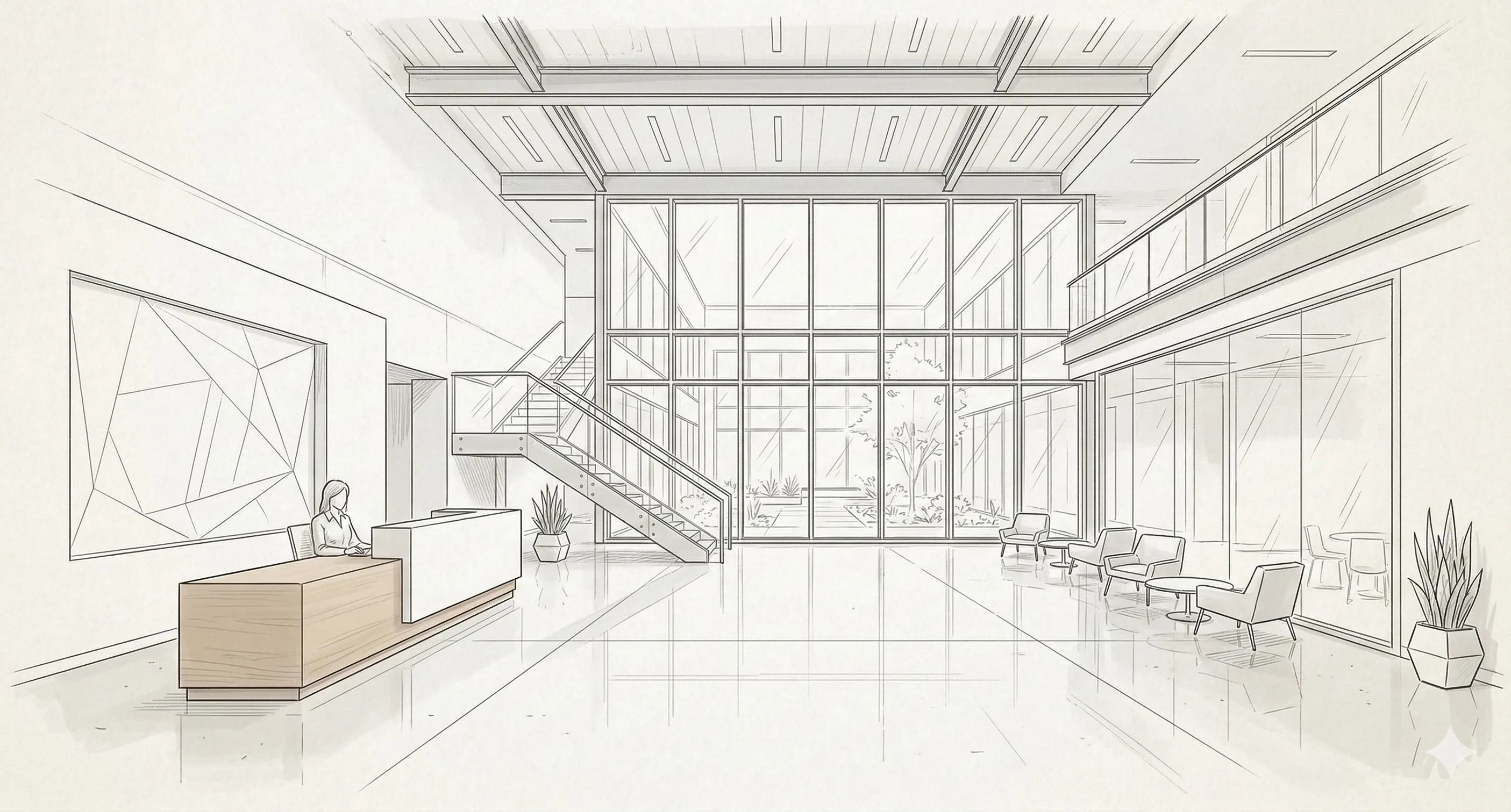 Illustration für Gebäudereinigung